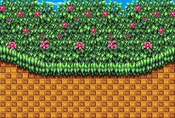 The Leaf Forest Zone - Sonic Advance backgrounds