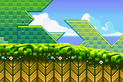 The Leaf Forest Zone - Sonic Advance backgrounds