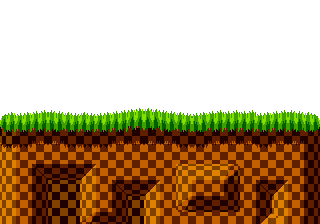 The Leaf Forest Zone - Sonic 1 backgrounds