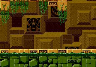 The Leaf Forest Zone - Sonic 1 backgrounds